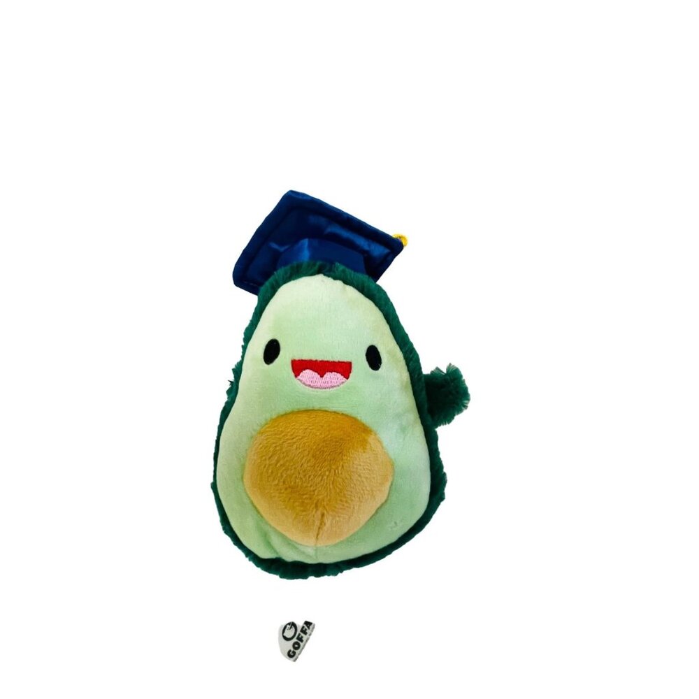 Goffa Graduation Plush Avocado Toy Green‎